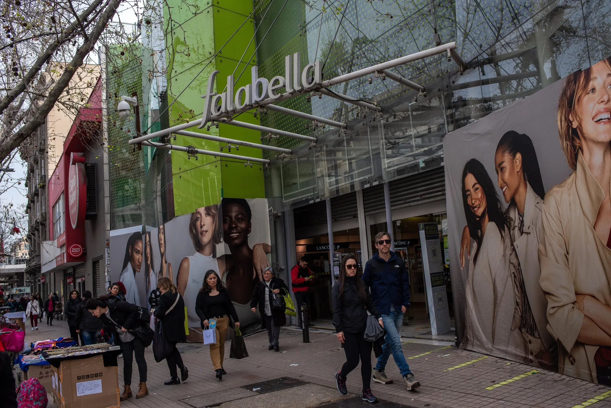 A Falabella store in Santiago, Chile.