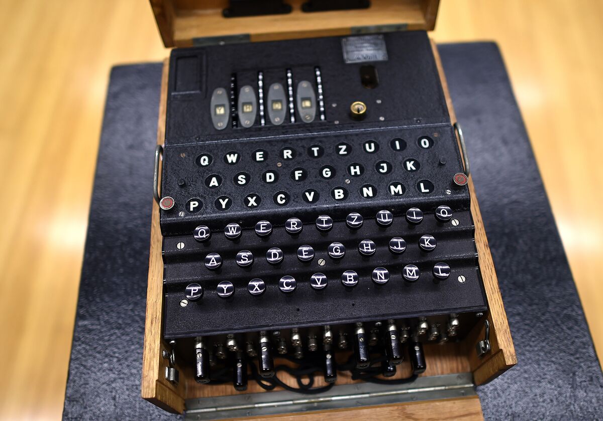 Nazi Enigma Code Machine Like In Imitation Game Goes To Auction Bloomberg