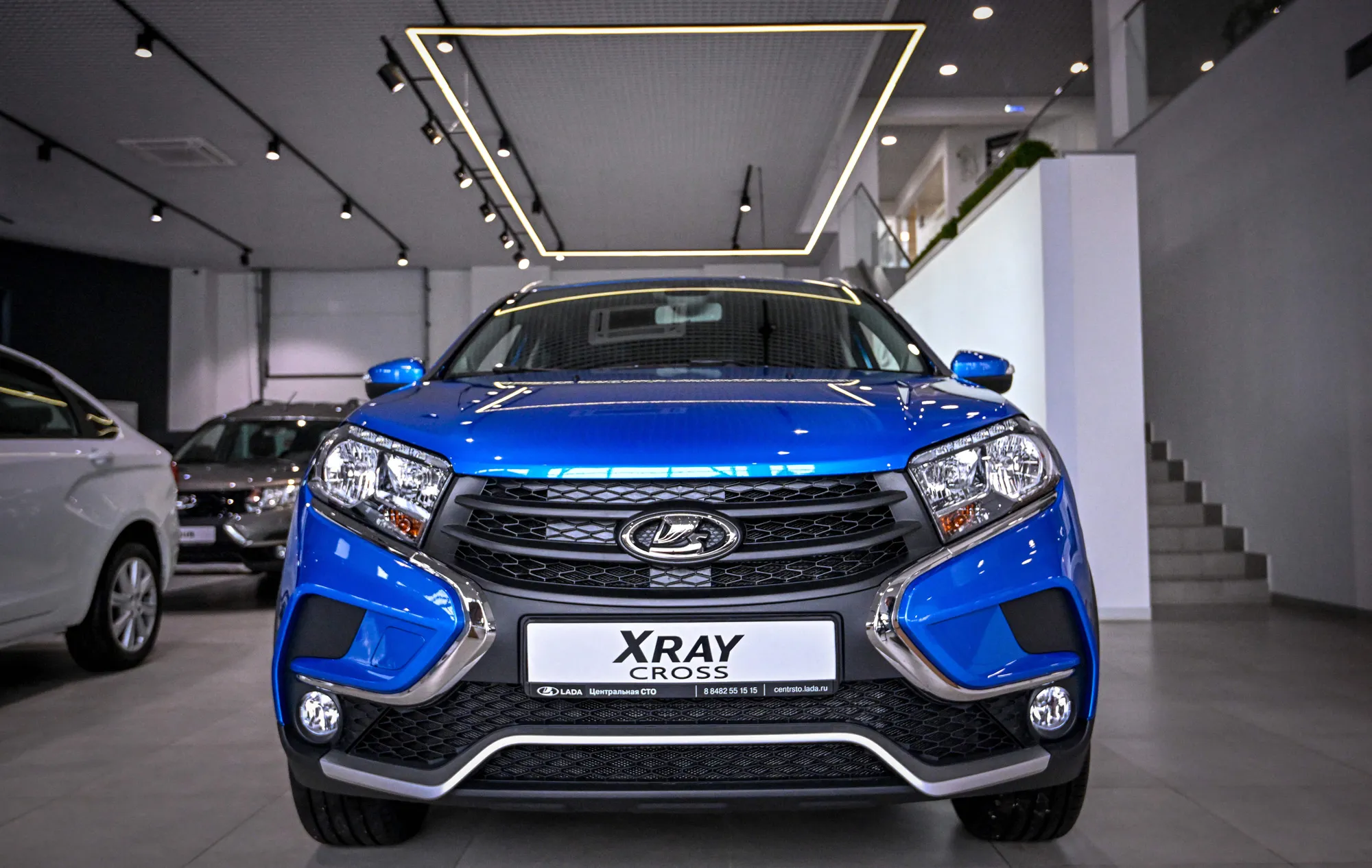 A Lada Xray SUV. 