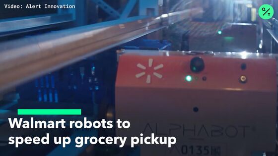 Walmart Unveils Robot-Run Warehouse to Whisk Food to Your Car