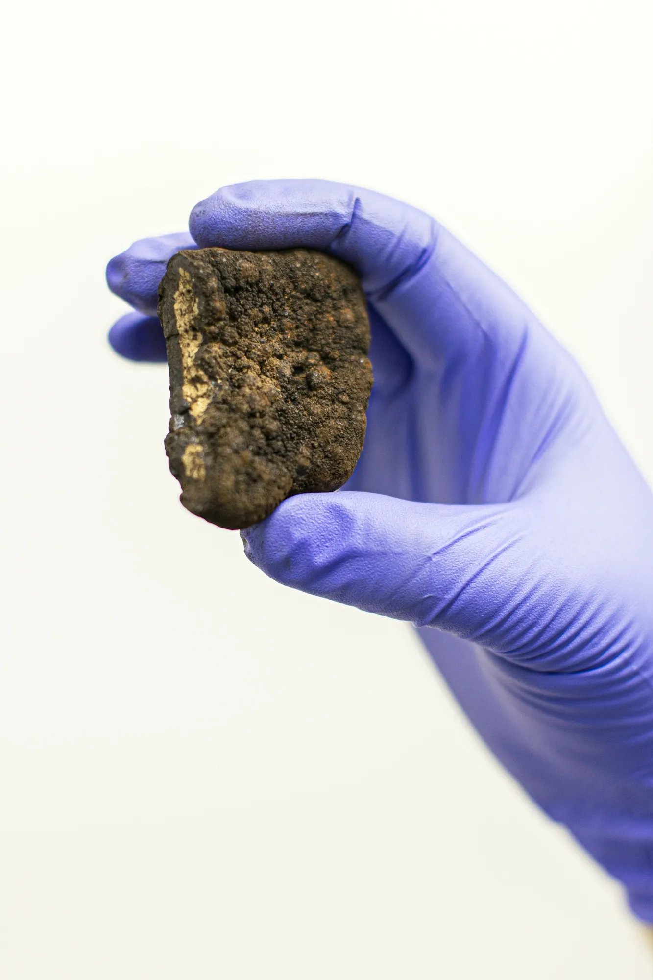 A sample&nbsp;of a polymetallic nodule.&nbsp;