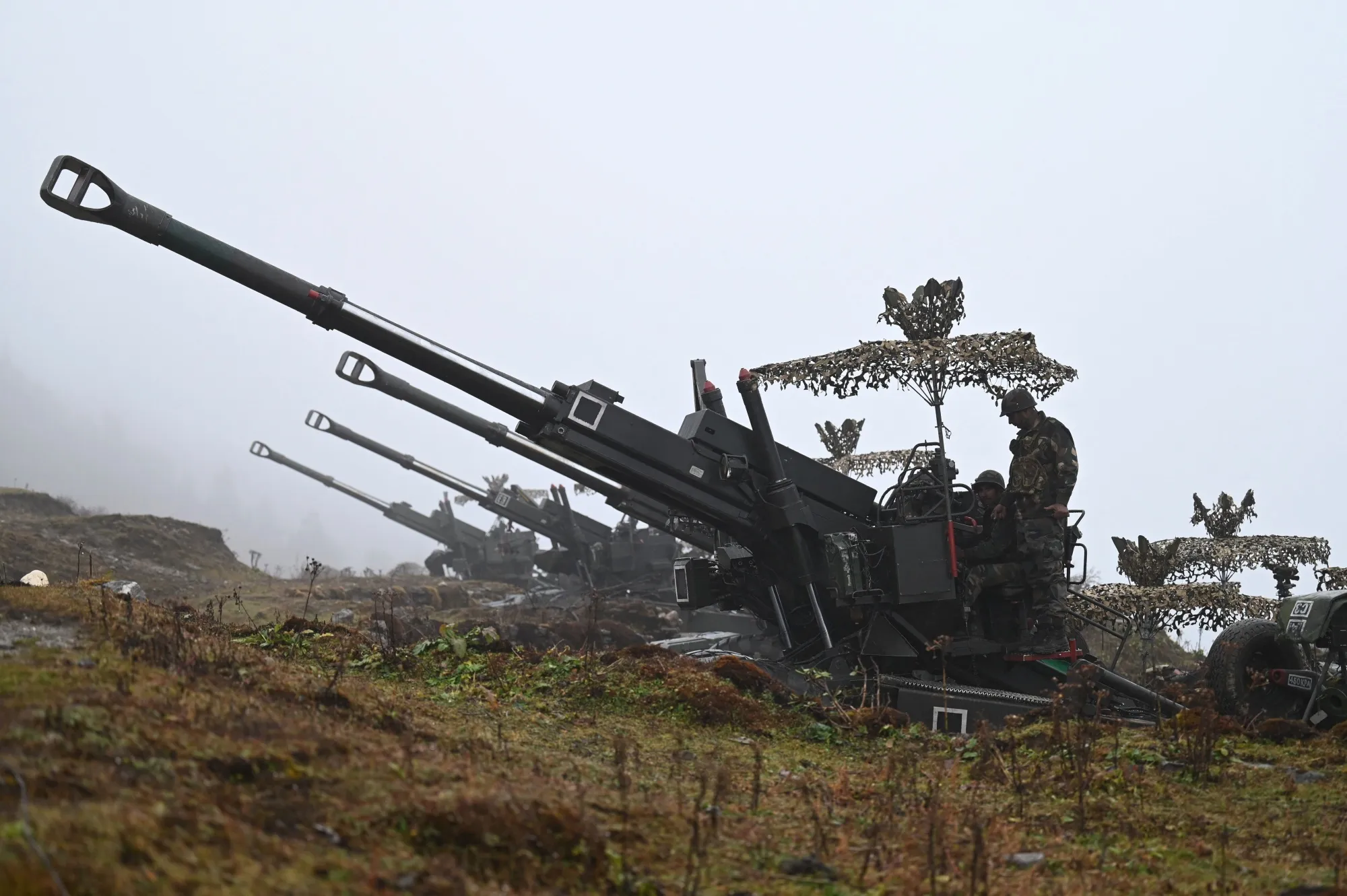 India’s forces on the border are outgunned by China.&nbsp;