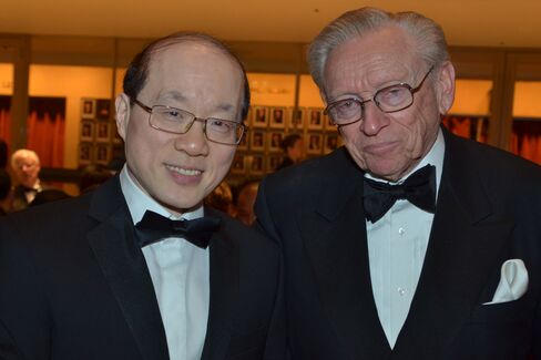 Ambassador Liu Jieyi and Larry Silverstein