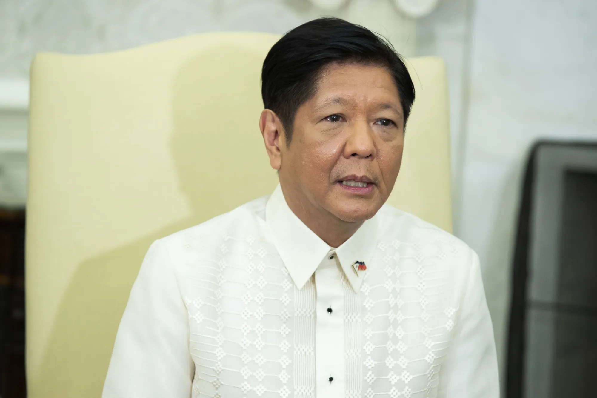 Ferdinand Marcos Jr. in the Oval Office of the White House in Washington, DC, on May 1.