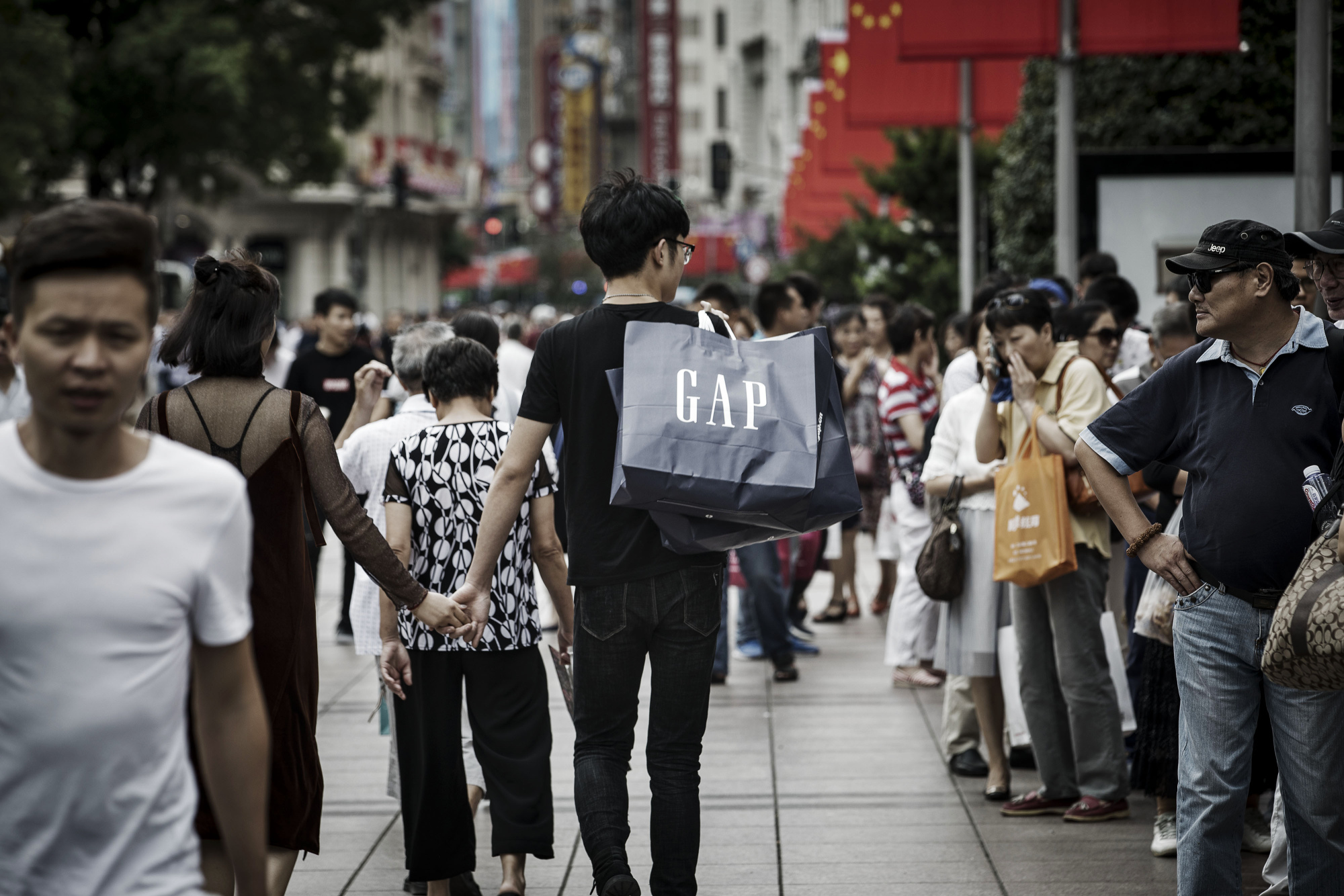 Retail Consumers Ahead of China's National Day Celebrations