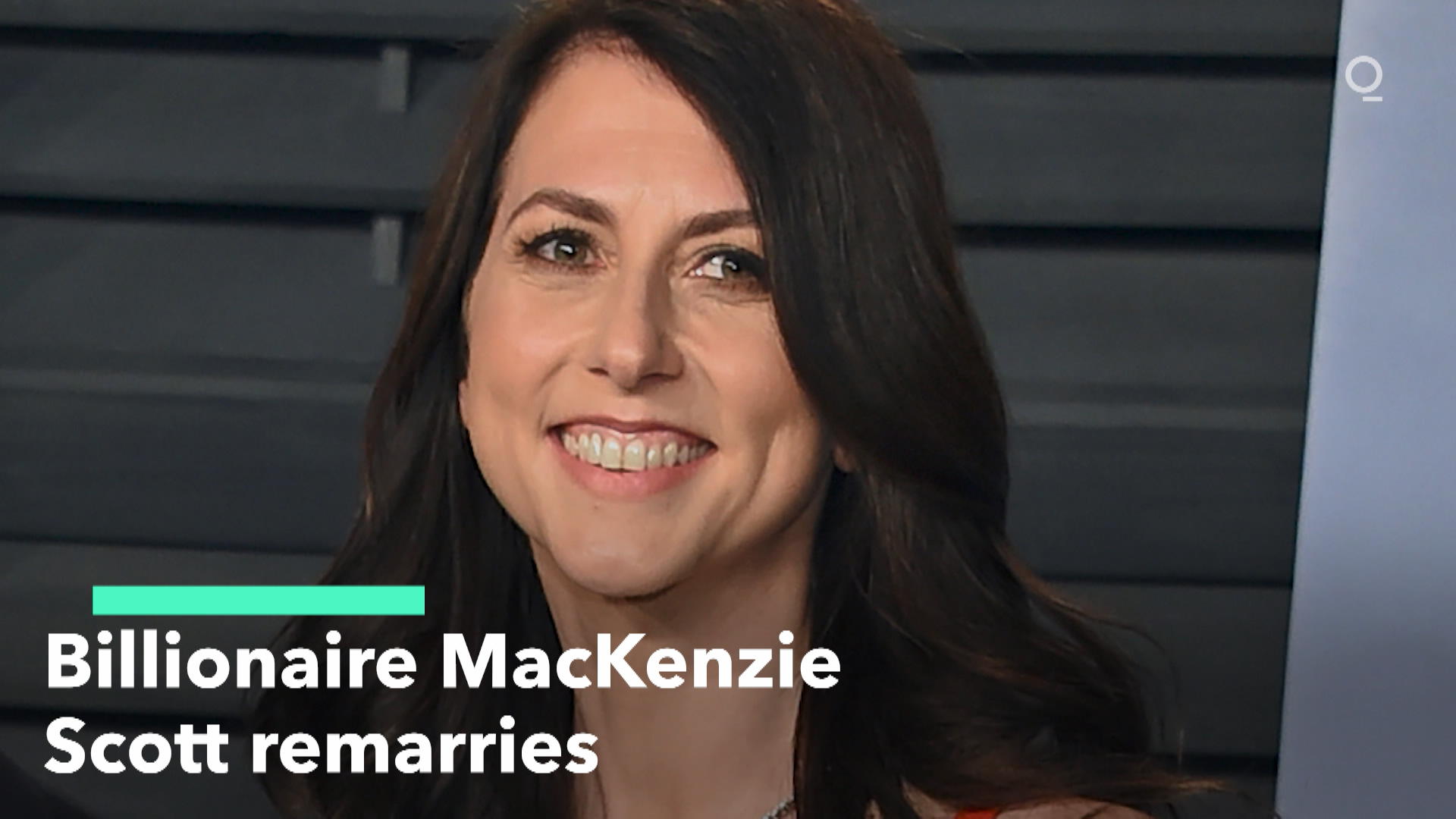 Watch Billionaire MacKenzie Scott Remarries - Bloomberg