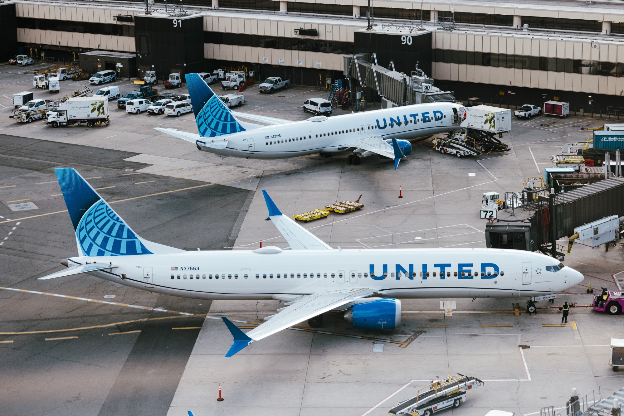 United Airlines Gains As Forecast Beats Estimates