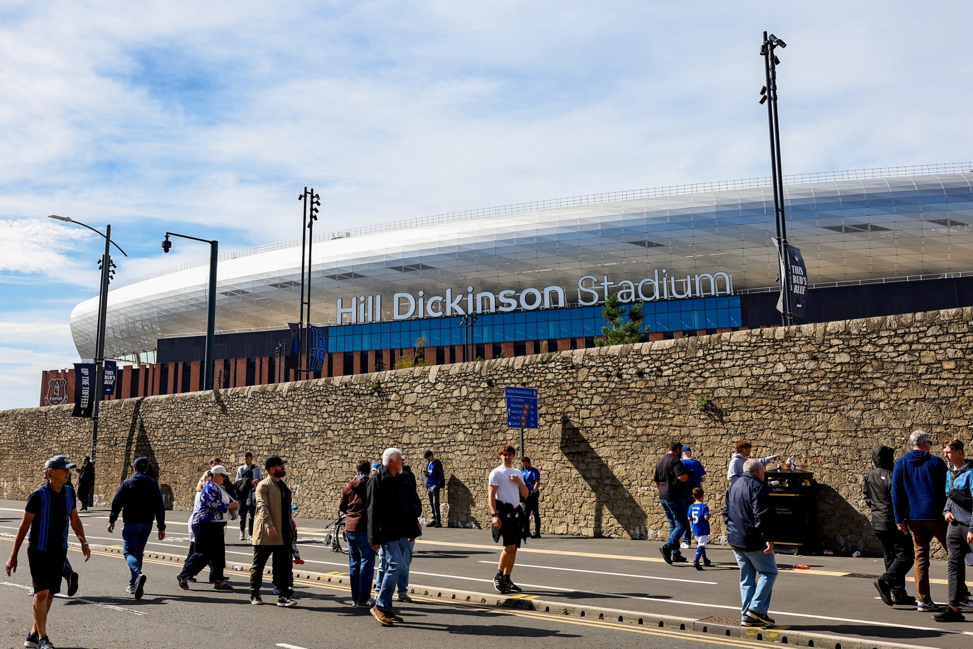 Everton’s Hill Dickinson Stadium.