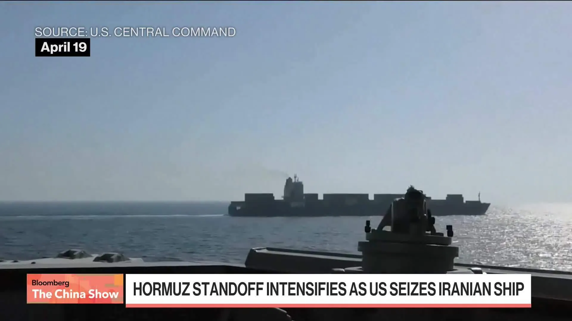 bloomberg.com - Watch Oil and Gas Jump After US Seizure of Iranian Ship Imperils Talks