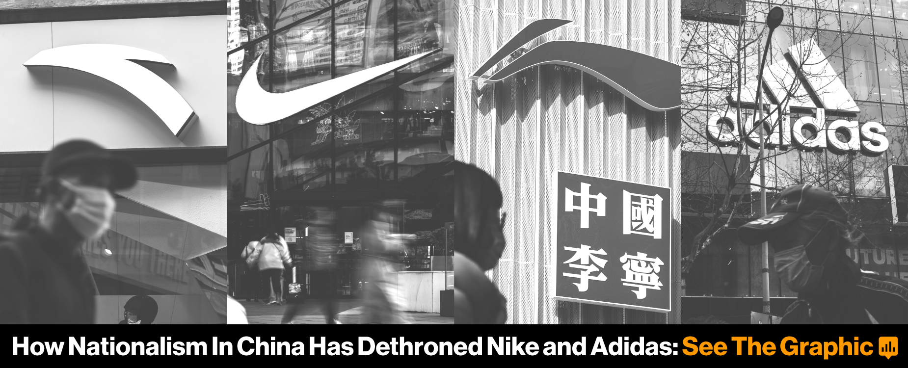 How Nationalism in China Has Dethroned Nike and Adidas: See the Graphic