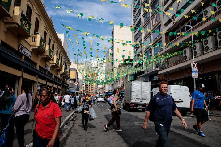Brazilians Prepare For The World Cup As Country's Performance May Shape October's Election 