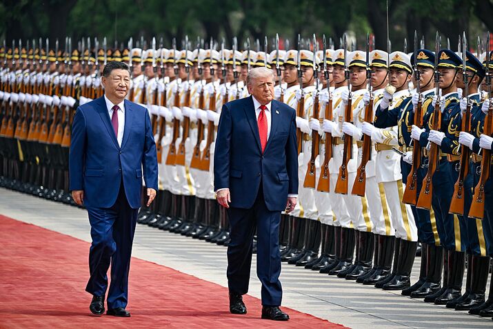 U.S. President Trump Meets With China's President Xi And Attends State Banquet