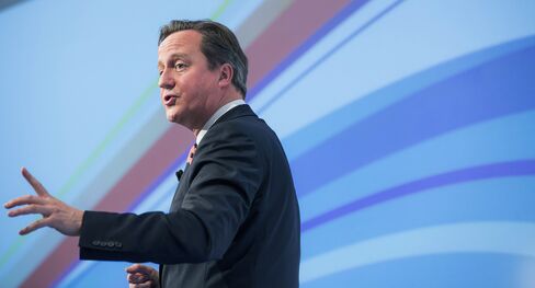 U.K. Prime Minister David Cameron