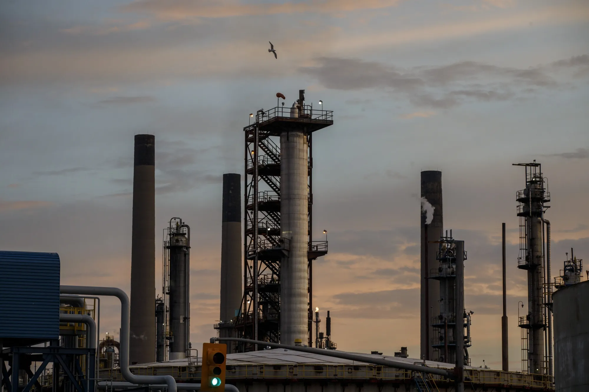 An Imperial Oil Ltd. refinery&nbsp;in Sarnia, Ontario, Canada