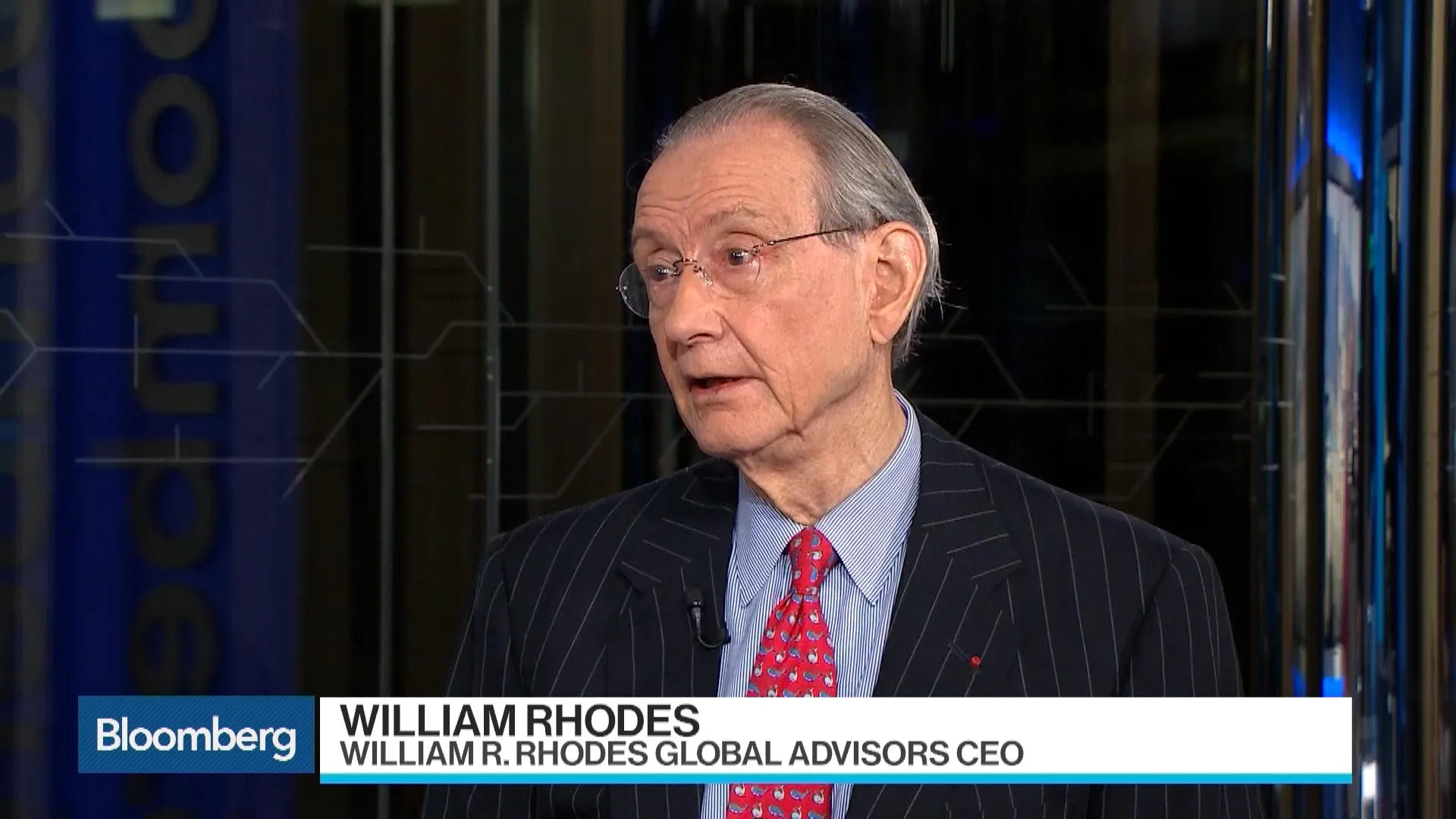 Watch Rhodes: U.K. Must Be Clear on London Financial Center - Bloomberg