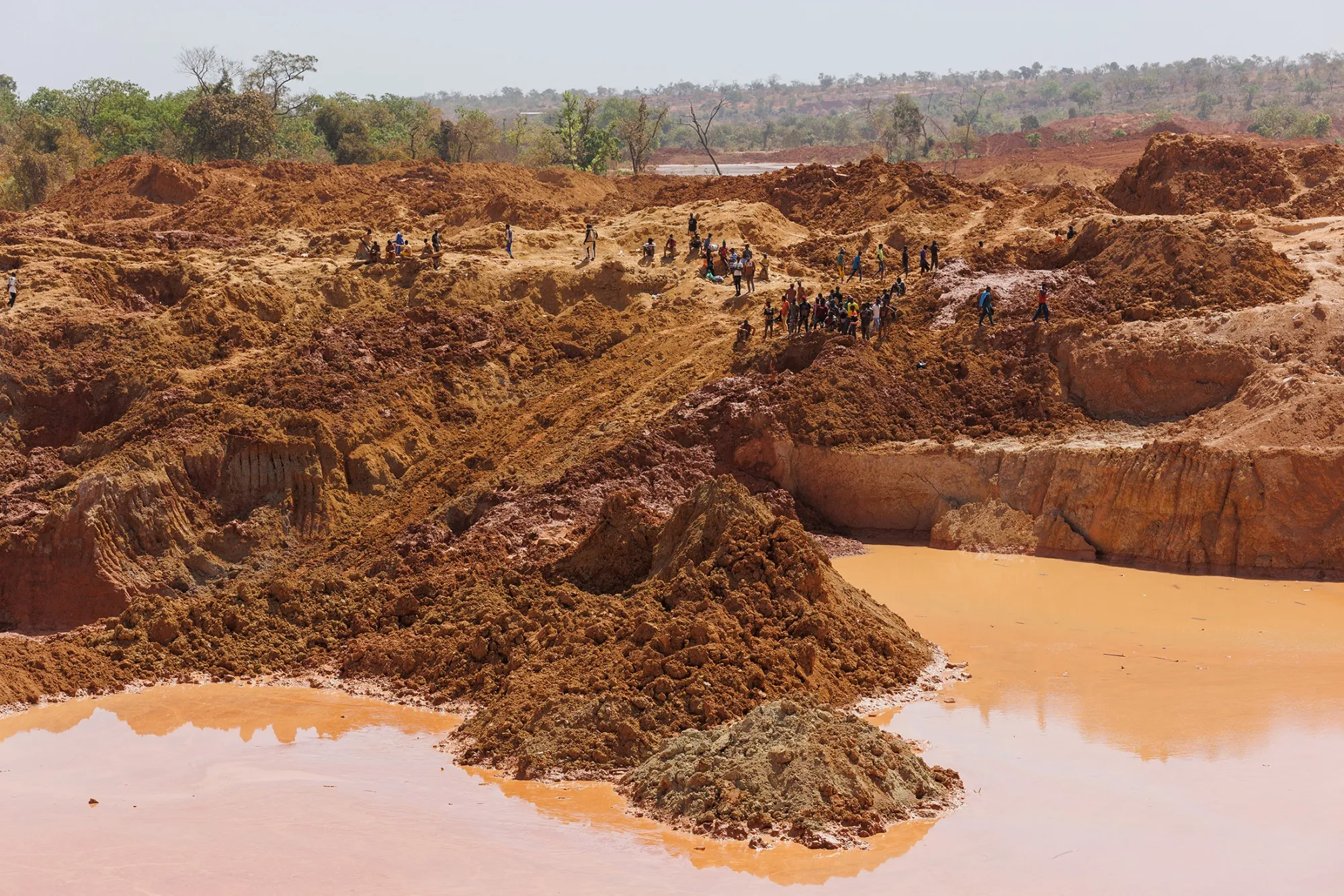 A landslide at a separate goldmine in Mali killed at least 10 people and left many others missing&nbsp;in January.
