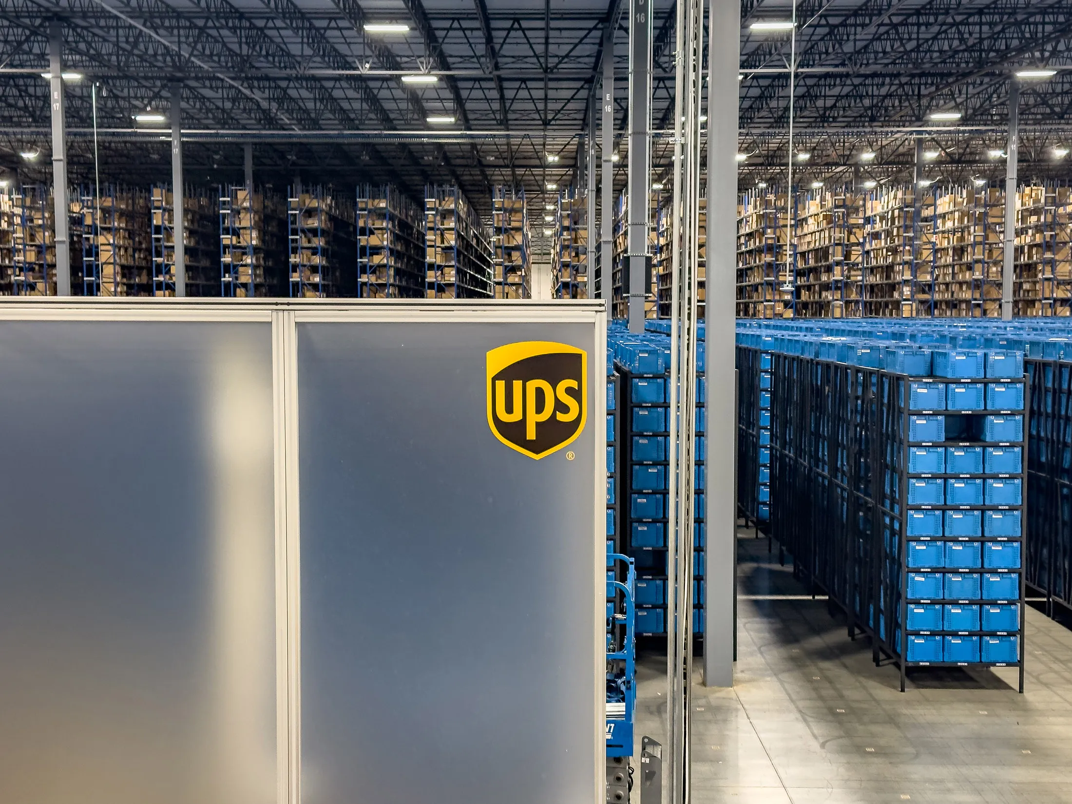 The UPS Velocity facility near Louisville, Kentucky.