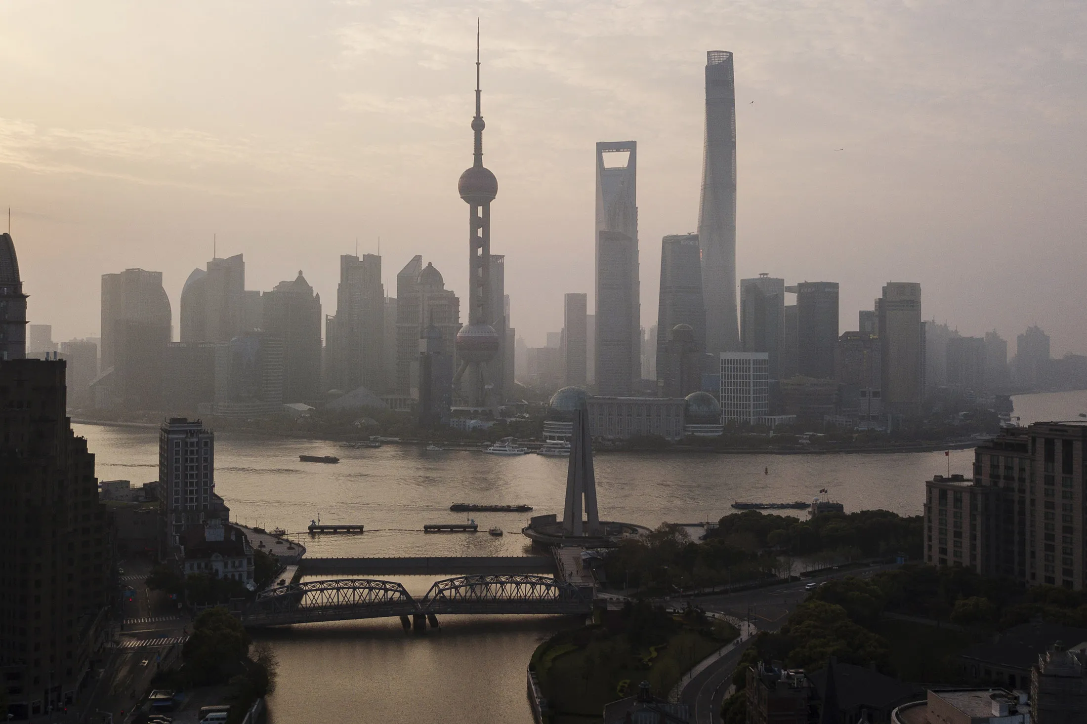 Shanghai, China, on Monday, April 2, 2018.