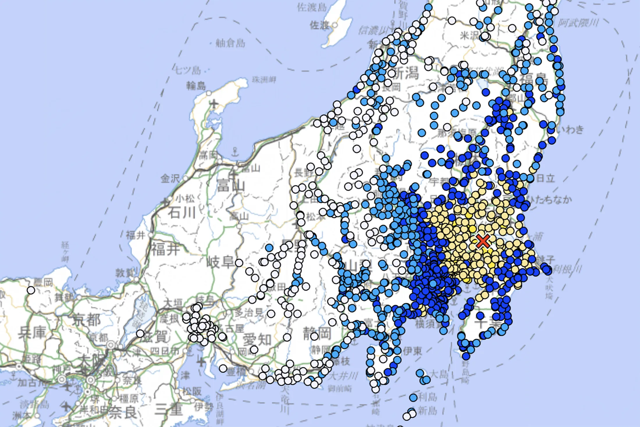東京 地震