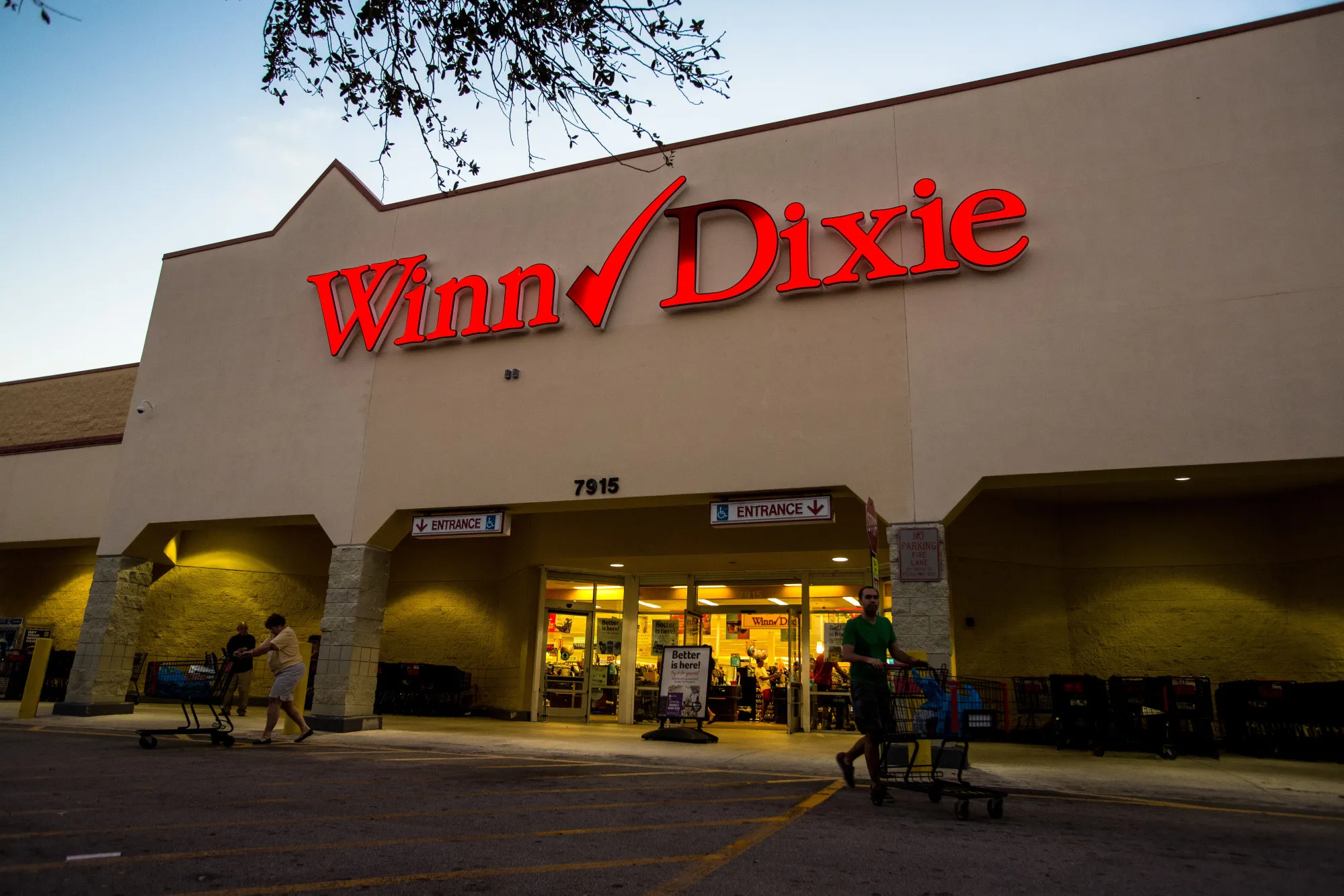 A Winn-Dixie Store&nbsp;supermarket in Palm Beach, Florida.