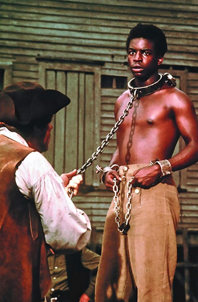 Roots, a landmark American TV miniseries that first aired in 1977 on ABC.