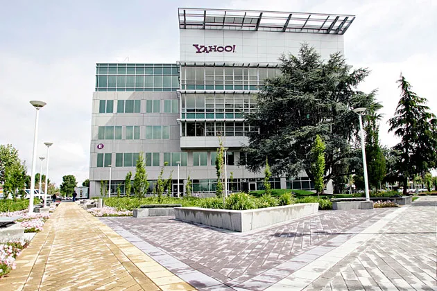 Yahoo! headquarters in Sunnyvale, Calif.
