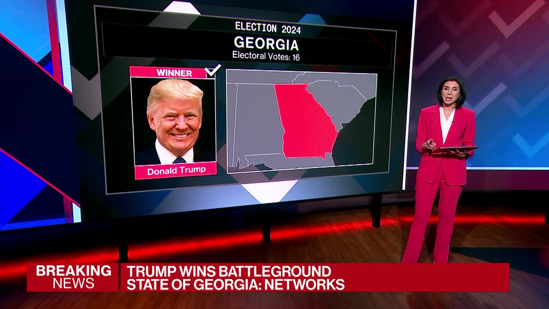 Trump Wins Battleground State of Georgia