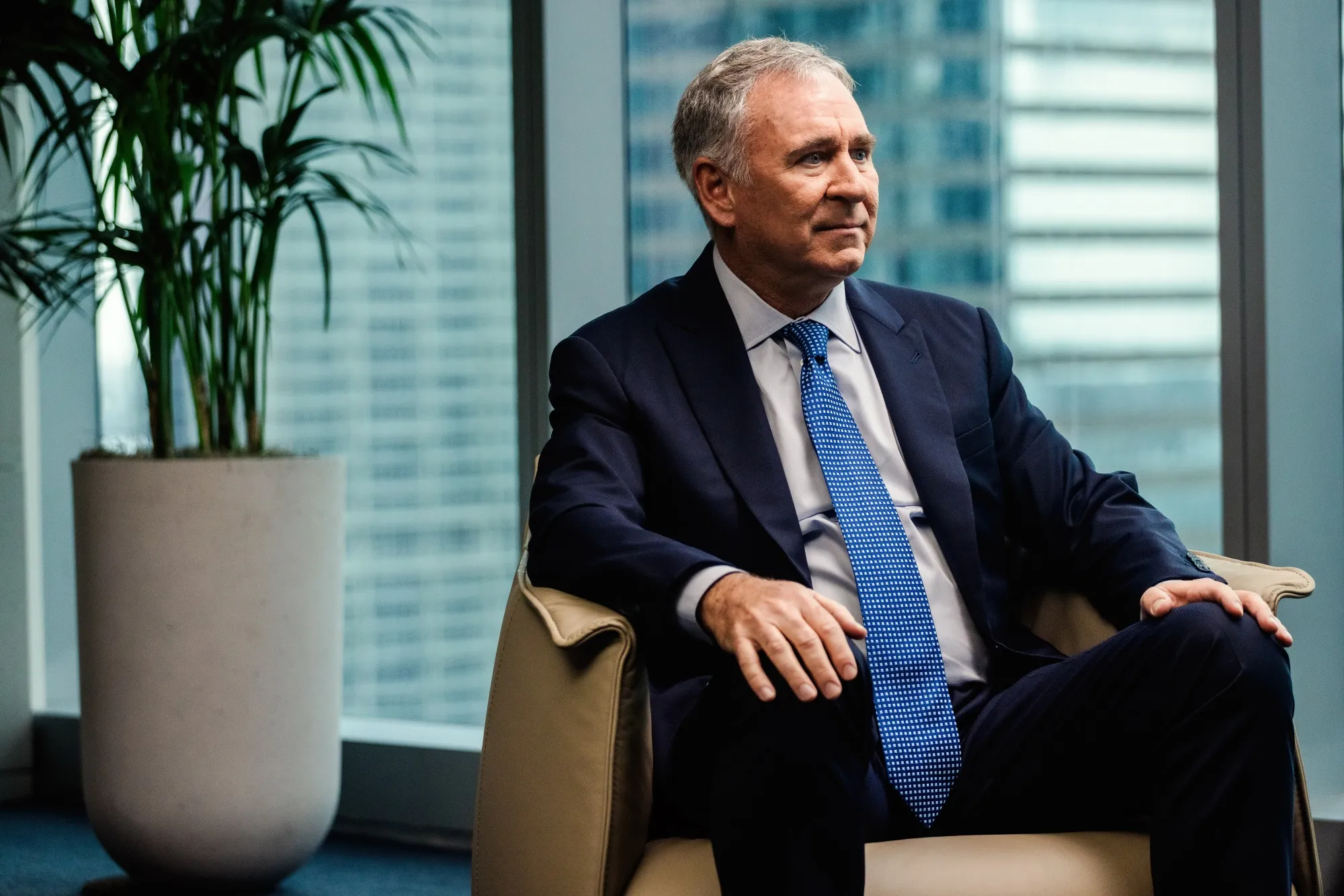 Ken Griffin during an interview in Miami.&nbsp;