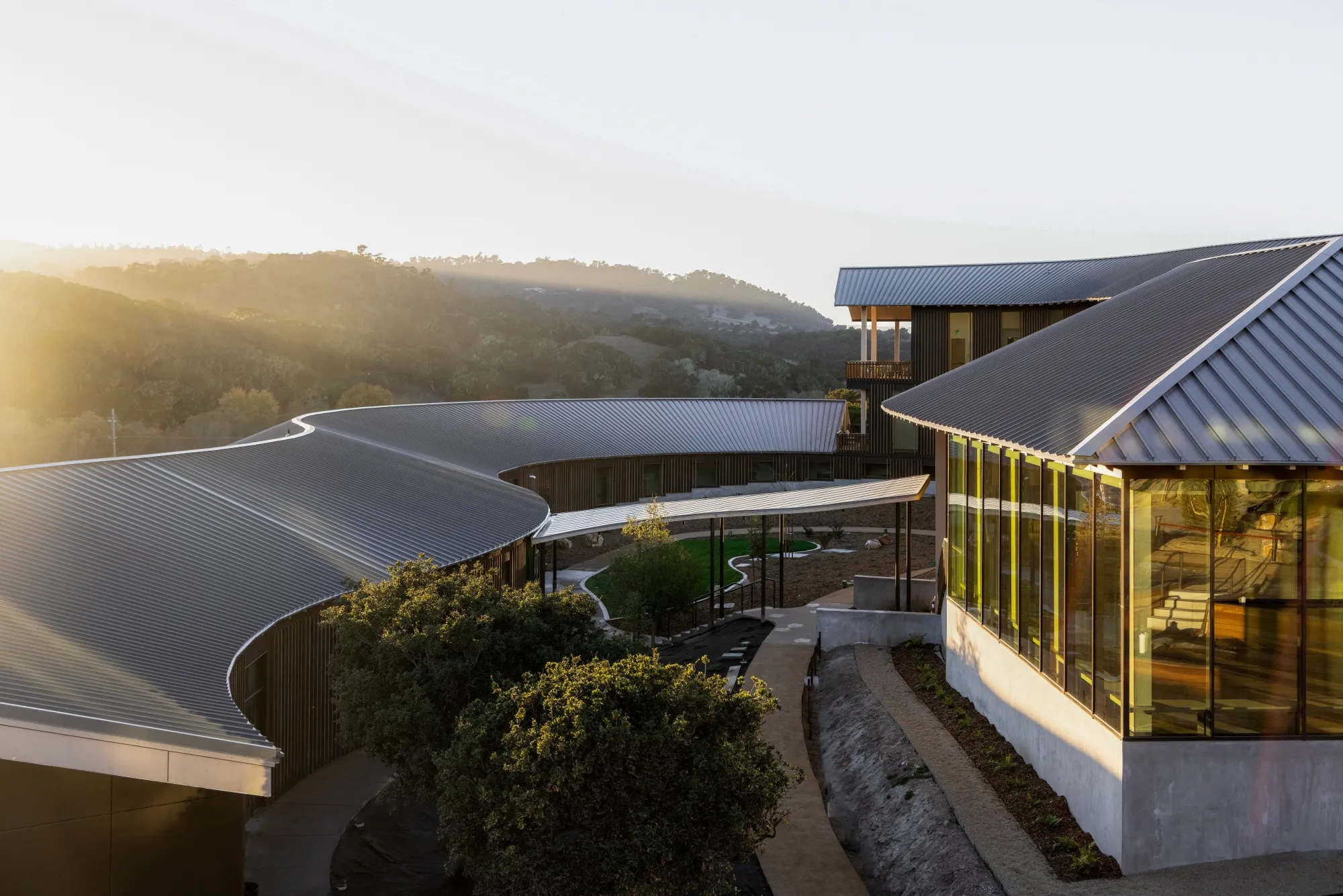 Nature is nurture at the&nbsp;the Ohana Center for Child and Adolescent Behavioral Health in Monterey, California.