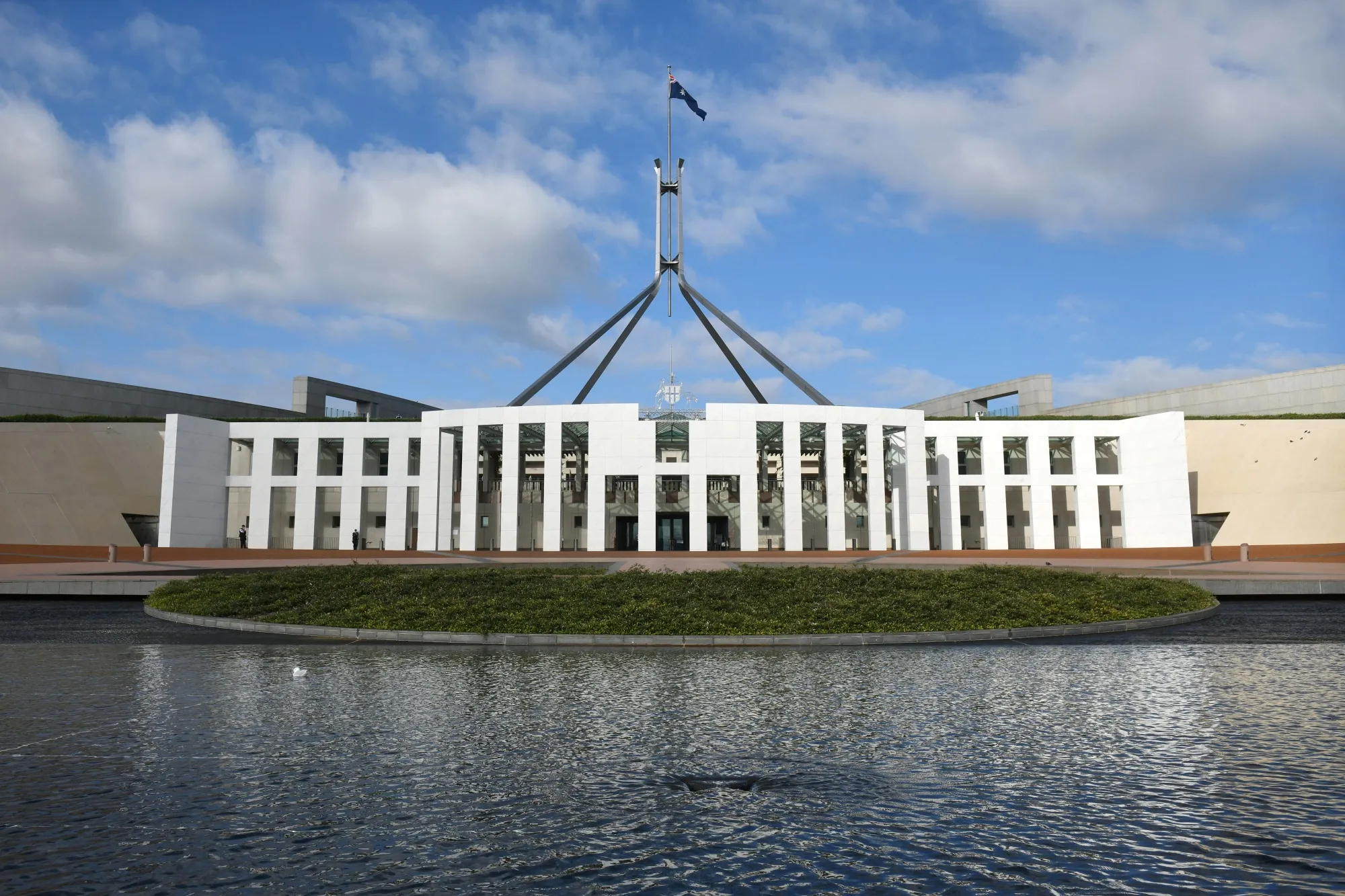 Australia PM Morrison News Conference As Lawmakers to Push Through Massive Stimulus