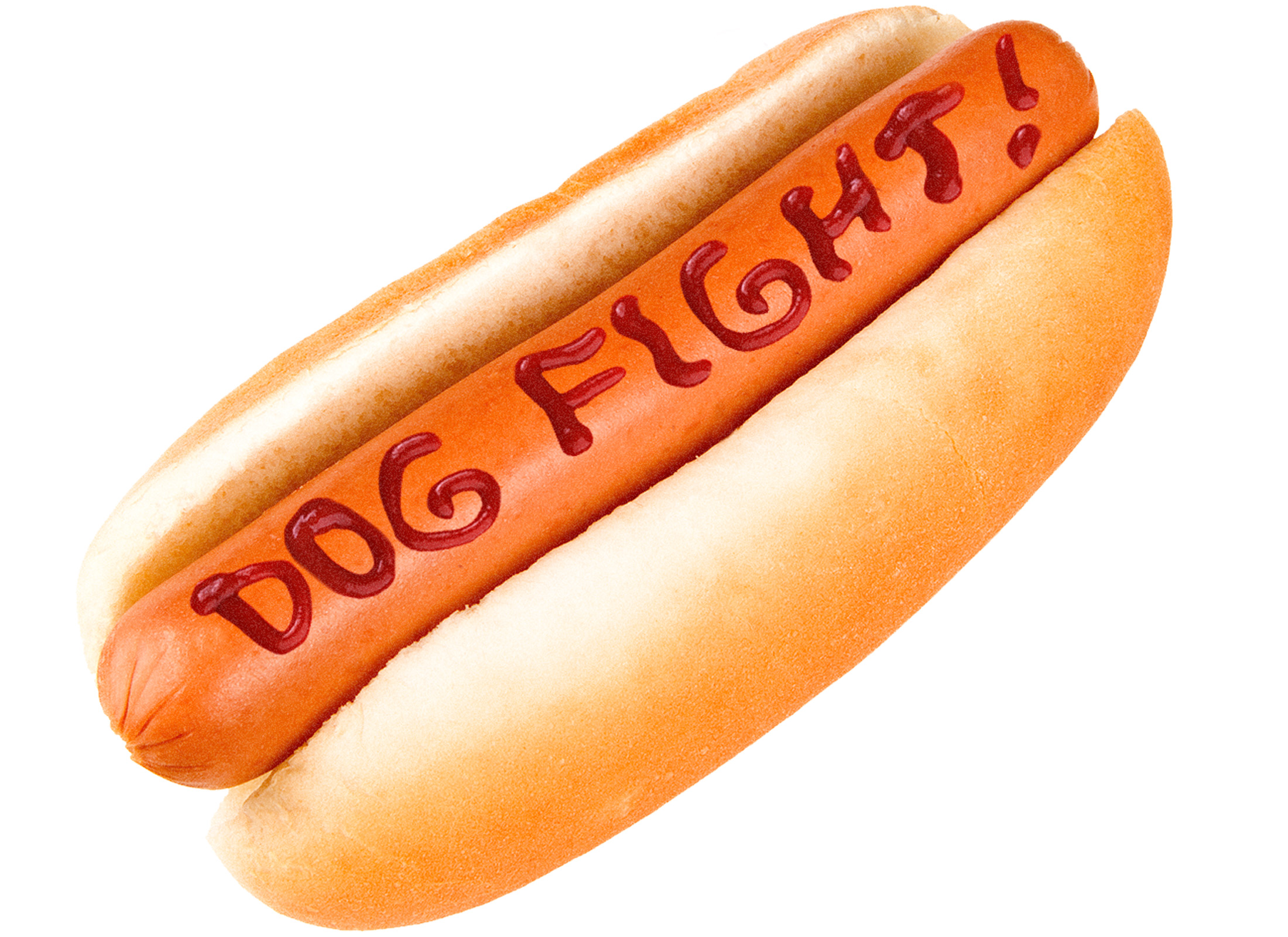 Hot dog advertising figure Stock Photo - Alamy