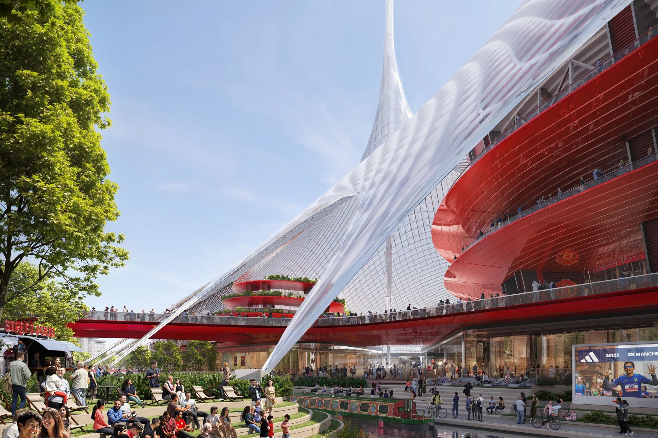 Manchester United Plans New 100,000-Seat Stadium Next to Old Trafford Site  - Bloomberg