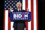 Joe Biden speaks during a campaign event in Wilmington, Delaware, on June 30.