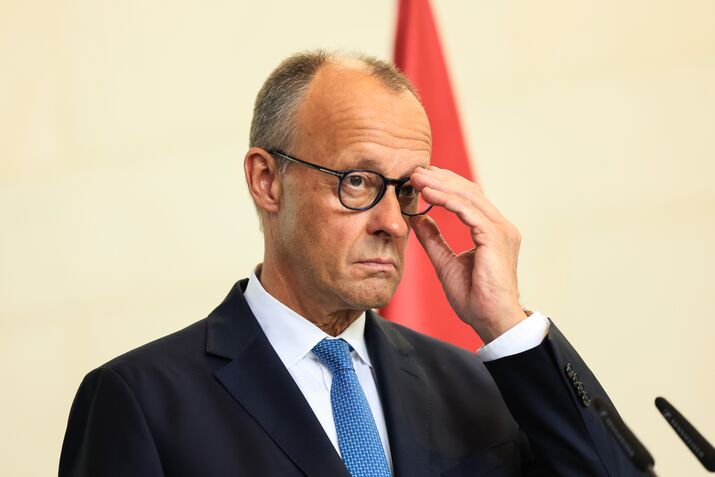 Germany's Chancellor Friedrich Merz Hosts Leaders Of The Baltic States