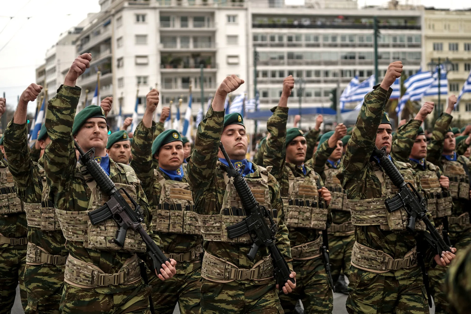 Greece, Defense Spending, France 