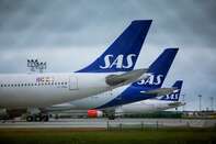 Parked Planes As SAS AB Slashes 5,000 Jobs in Deepest Cut at a European Airline
