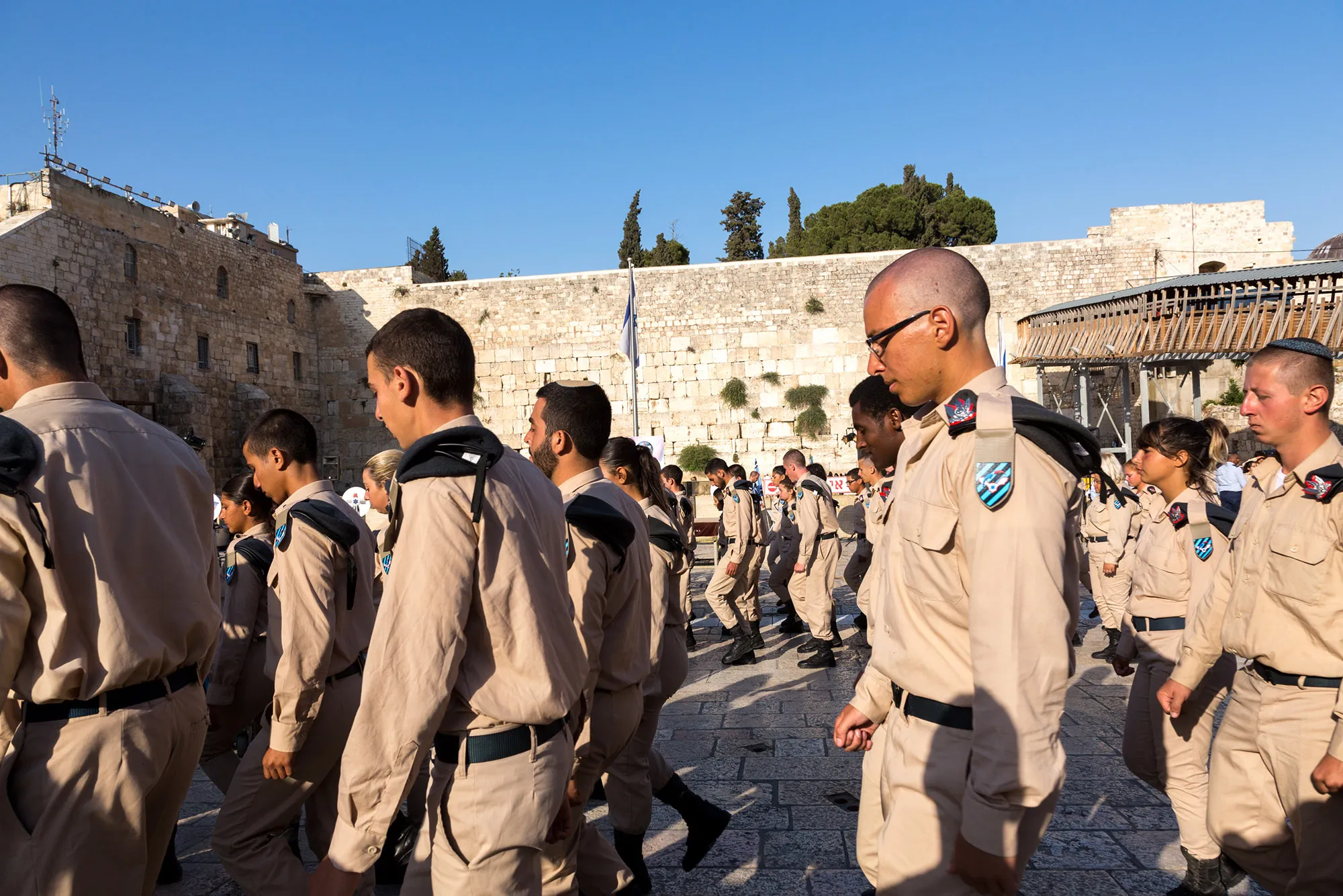 Swearing in of Israeli cadets