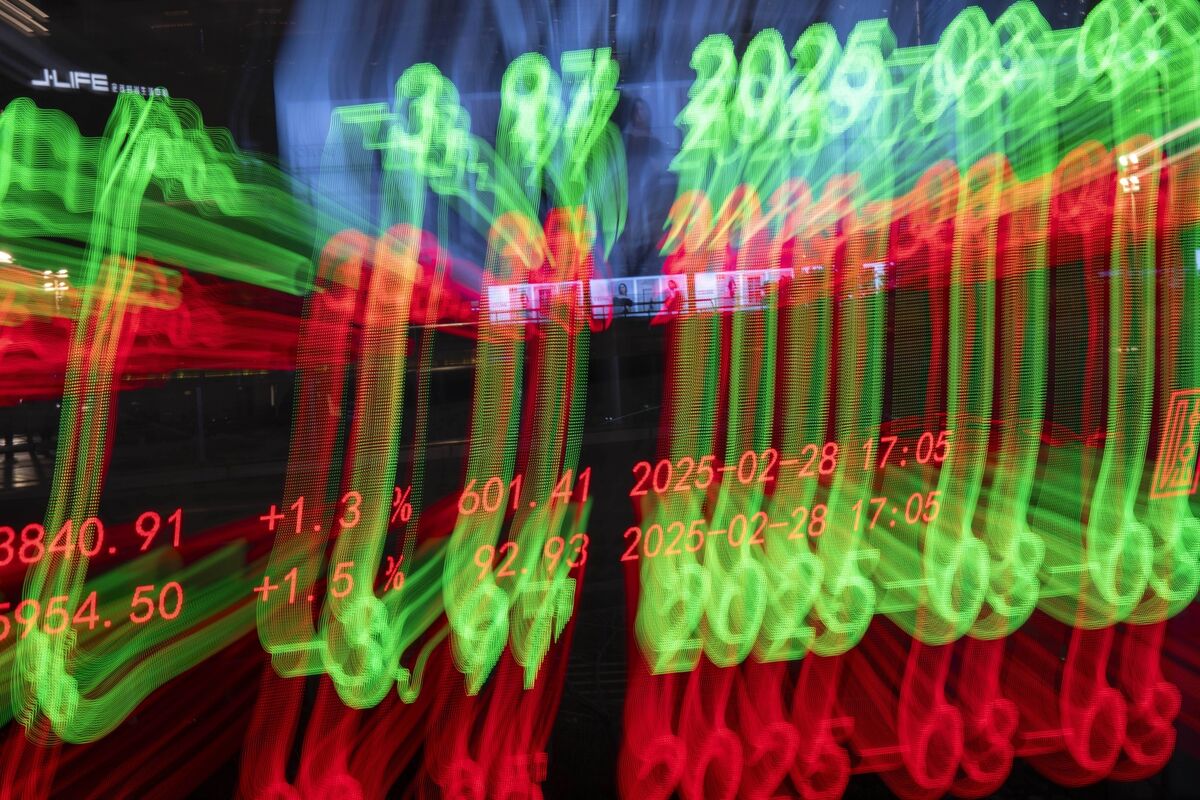 🟪"Le azioni cinesi in calo: cautela prima dei colloqui commerciali tra le potenze globali"