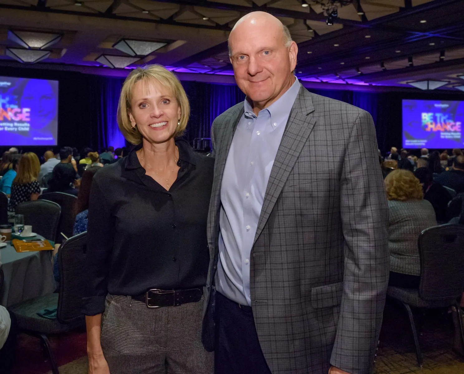Connie and Steve Ballmer