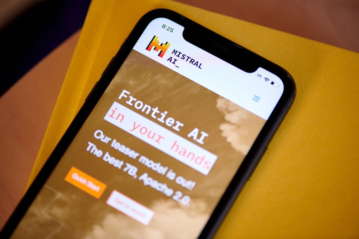 bloomberg.com - Nino Paoli - Mistral AI Rolls Out Services for Finance to Protect Firm Data