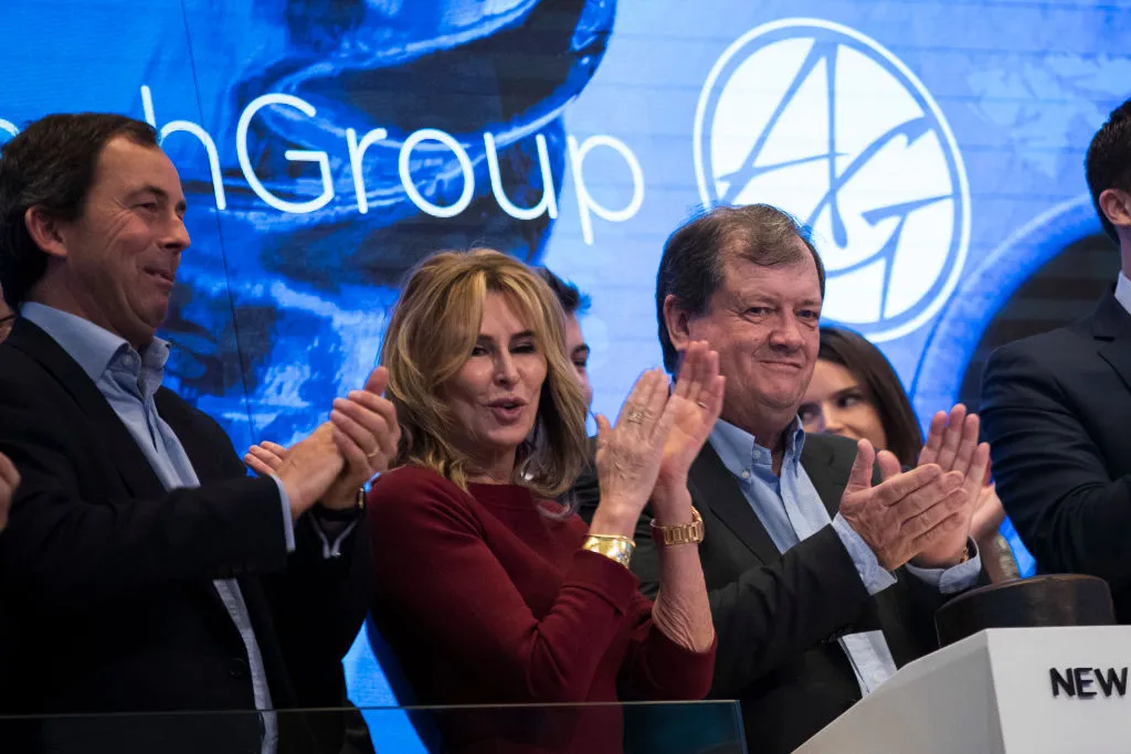 Paul Coulson after Ardagh rang the opening bell at the New York Stock Exchange in March 2017