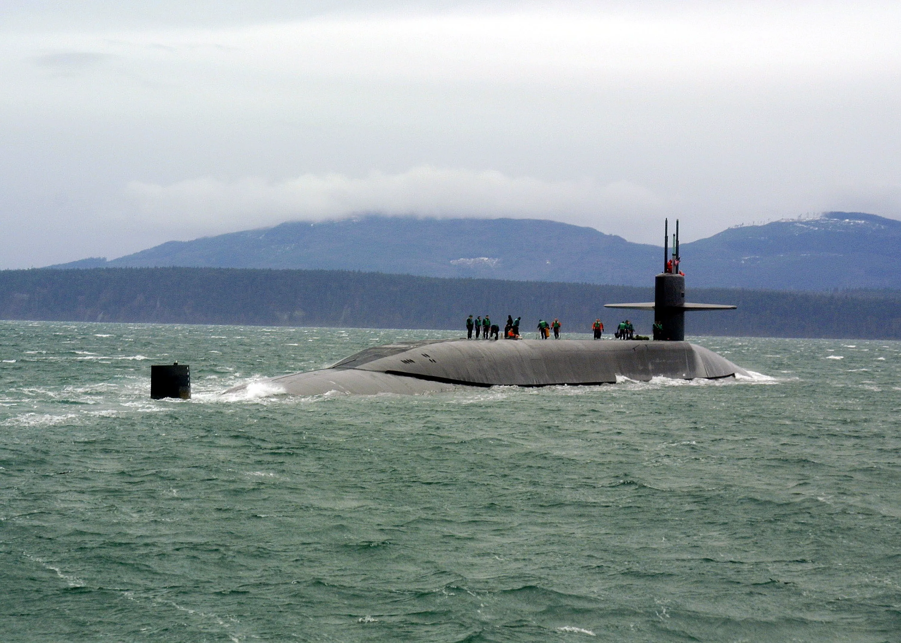 A USS Ohio class submarine.&nbsp;