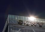 The sun is reflected on the Sony Corp. logo displayed on the company's headquarters in Tokyo, Japan,