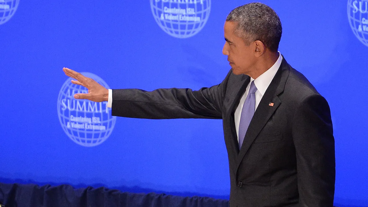 President Barack Obama appears at UN headquarters on Sept. 29, 2015, in New York City.
