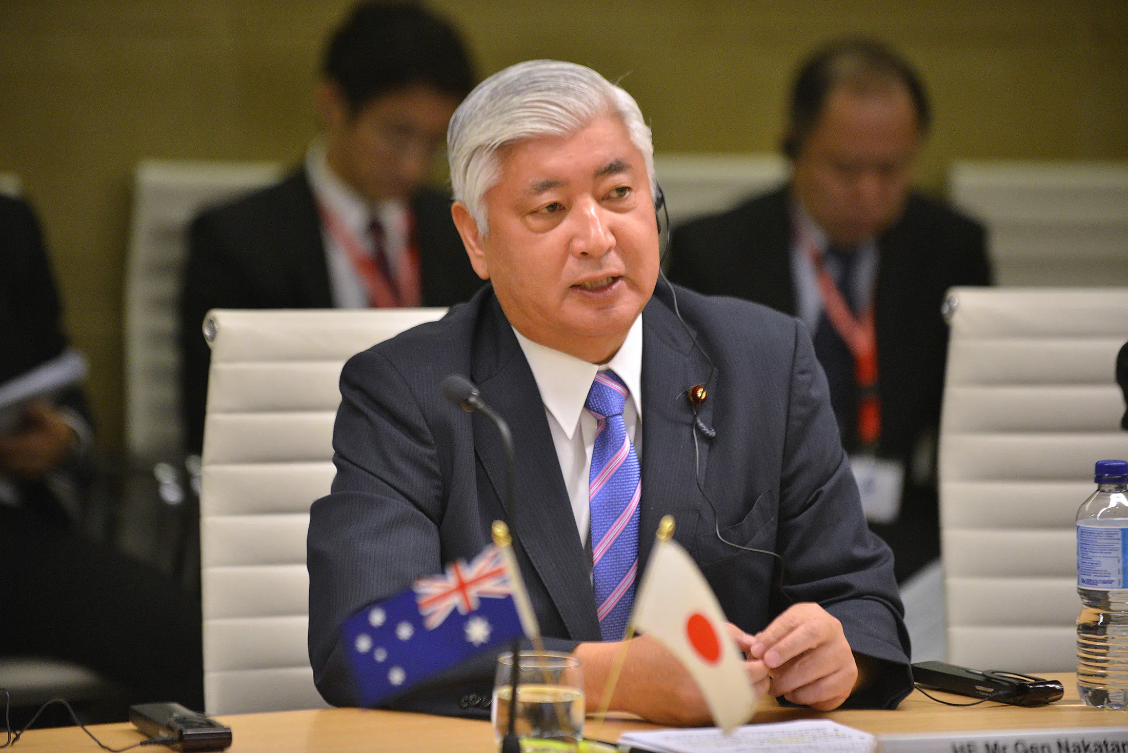 Japan's Defense Minister Gen Nakatani.
