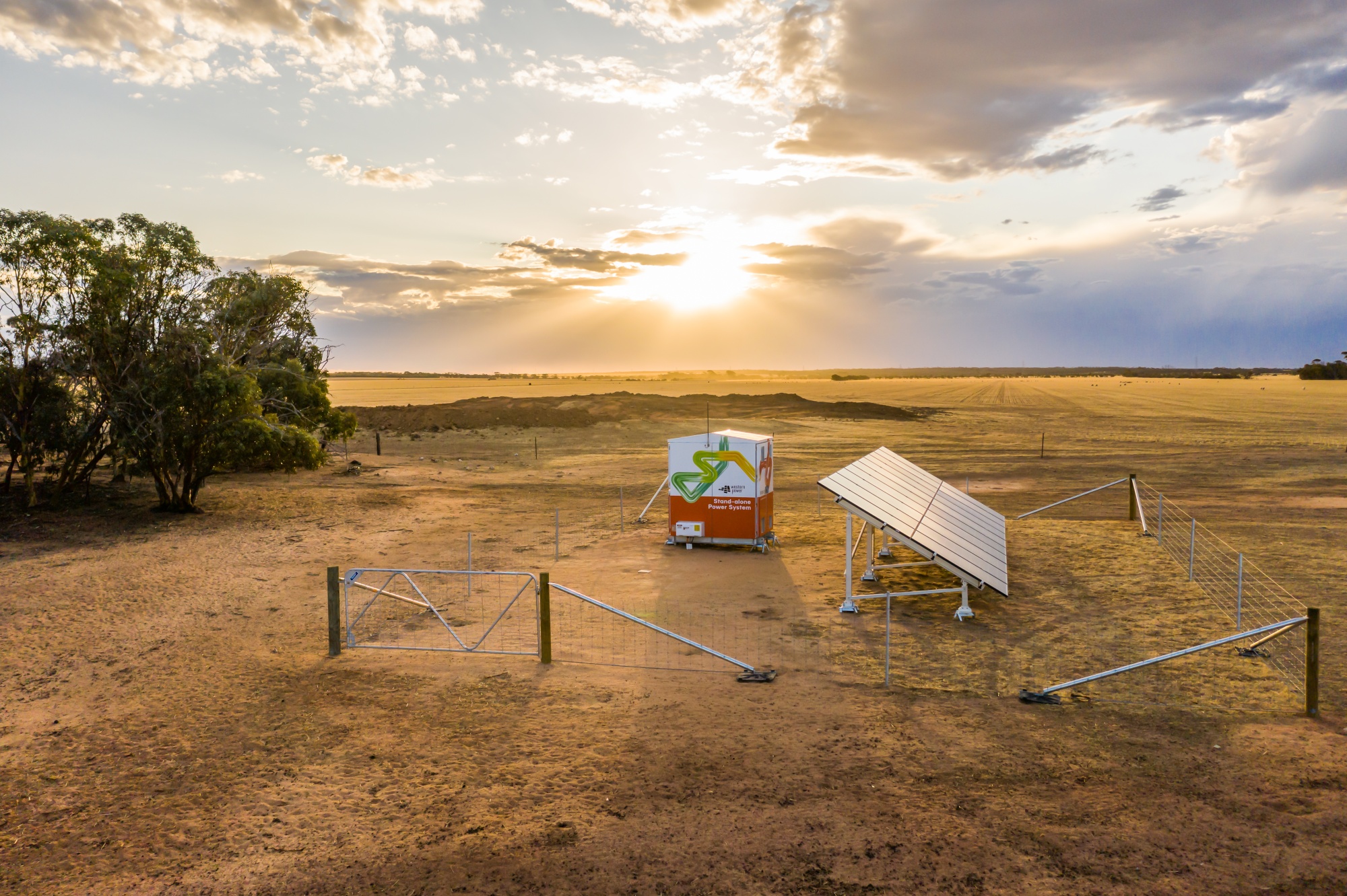 The Stand-alone Power System in Bodallin, West Australia.