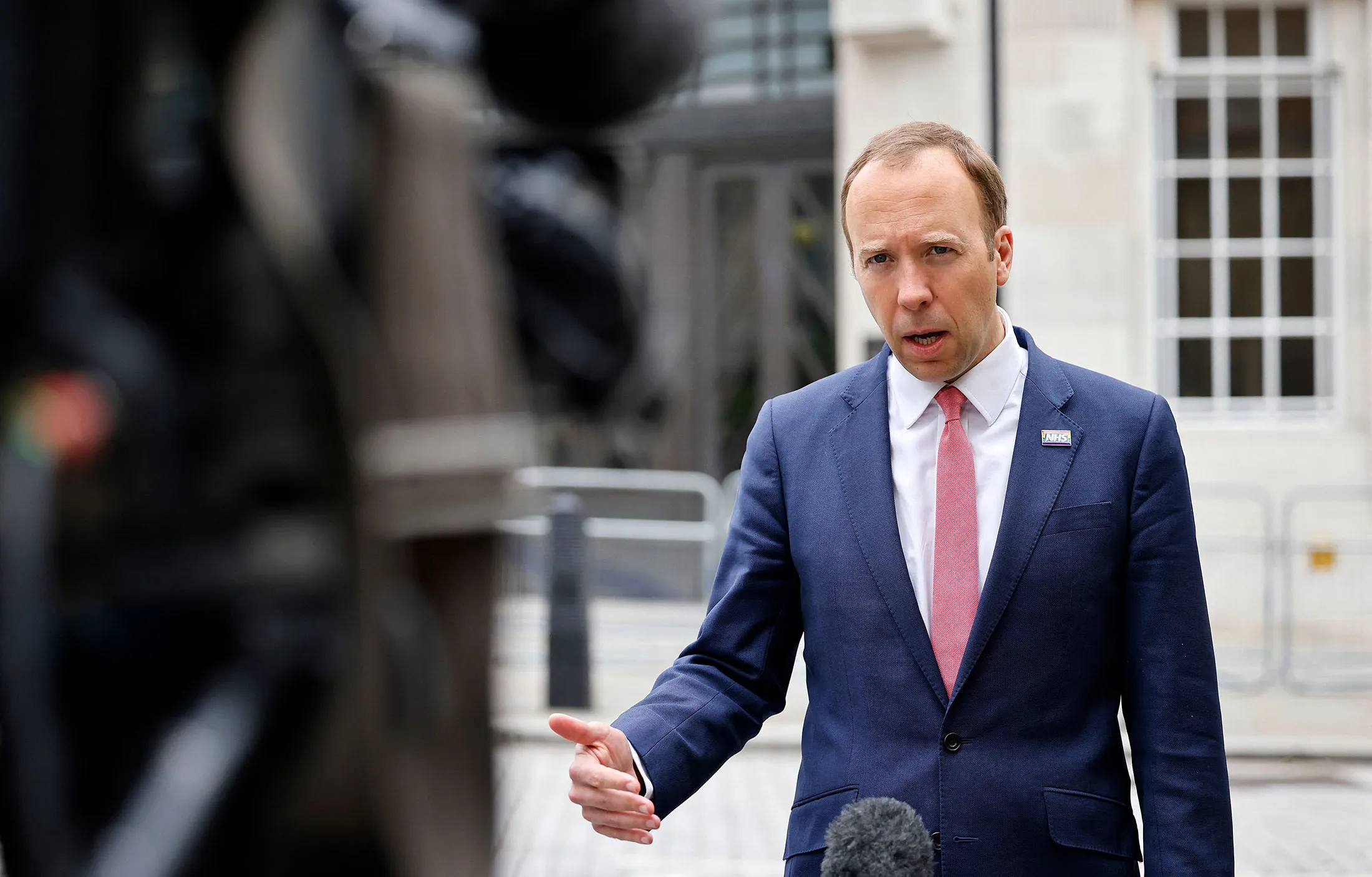 Britain's Health Secretary Matt Hancock&nbsp;