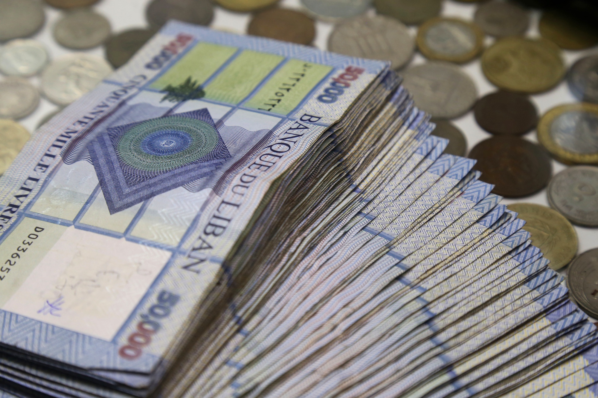 Lebanon Pound LBP USD Peg News Dollar Deposits Unfrozen Bloomberg