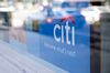 Signage is displayed in the window of a Citigroup Inc. Citibank branch in Chicago, Illinois, U.S., on Saturday, Oct. 12, 2019. Citigroup is scheduled to release earnings figures on October 15.