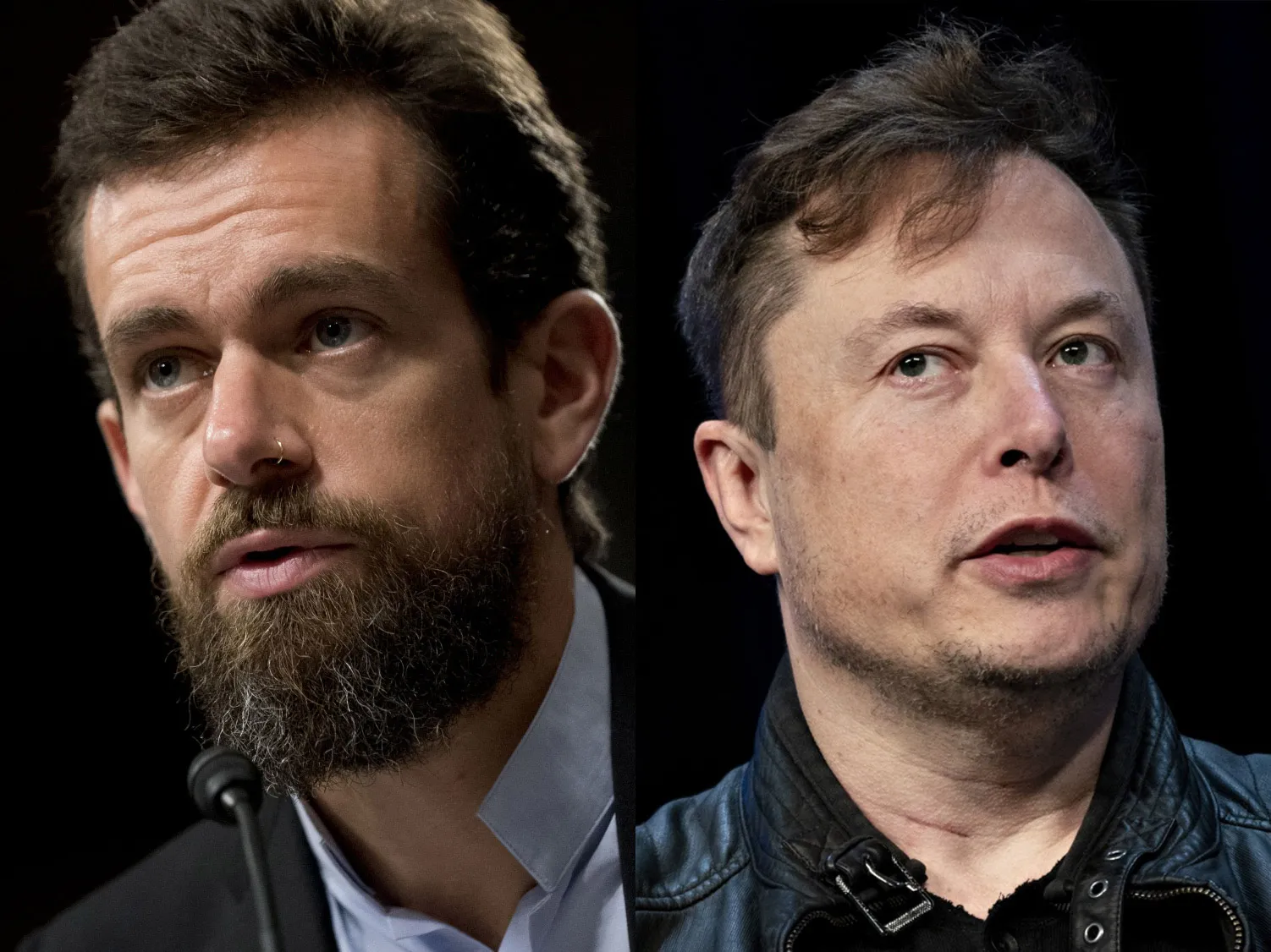 Jack Dorsey and Elon Musk